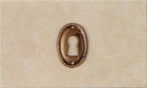 Keyhole Escutcheon Z-1