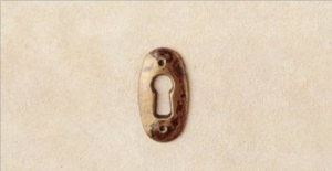 Keyhole Escutcheon Z-10
