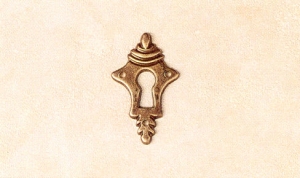 Keyhole Escutcheon Z-30
