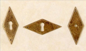 Keyhole Escutcheon Z-68