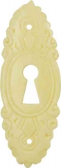 9- Keyhole Escutcheon