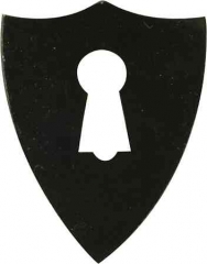 20- Keyhole Escutcheon