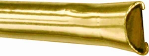 17- wood with brass cover