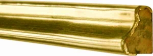 21- Wood with brass cover