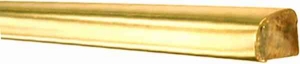 22- Wood with brass cover