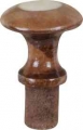 1- Wood knobs with bone
