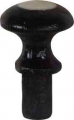 2- Wood knobs with bone