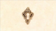 Keyhole Escutcheon Z-15
