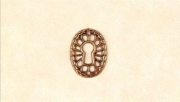 Keyhole Escutcheon Z-27