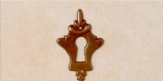 Keyhole Escutcheon Z-39