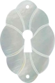 6- Keyhole Escutcheon