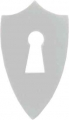 19- Keyhole Escutcheon
