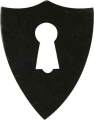 20- Keyhole Escutcheon