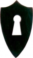 21- Keyhole Escutcheon